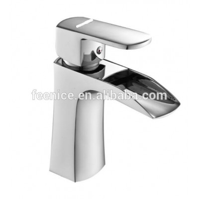 Feenice Solid brass waterfall wash basin mixer