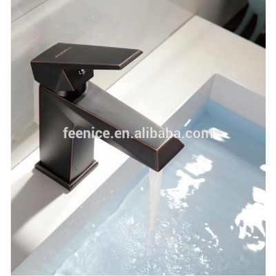 2017 new design black color diamond bathroom faucets